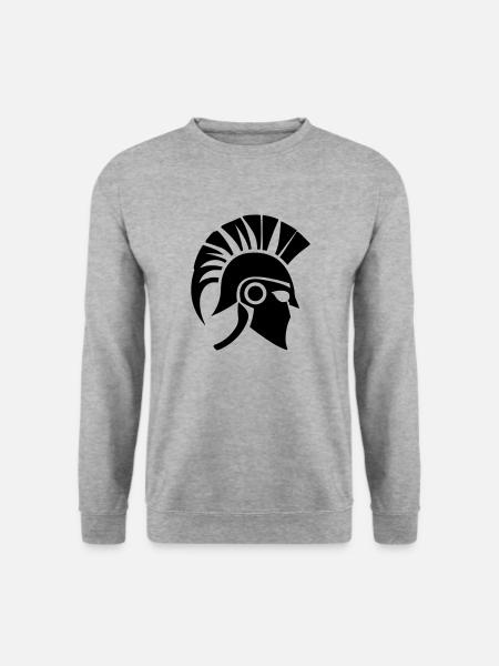 Sparta Spartan Warrior - Unisex Sweatshirt - salt & pepper