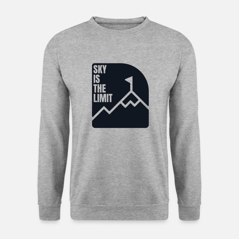 Sky Is The Limit - Unisex Sweatshirt - salt & pepper
