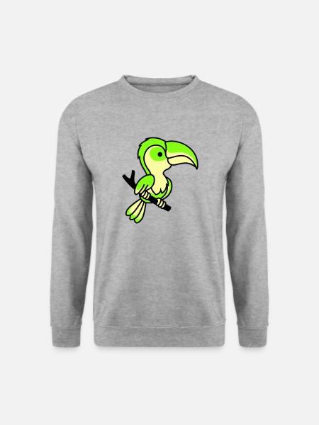 parrot - Unisex Sweatshirt - salt & pepper