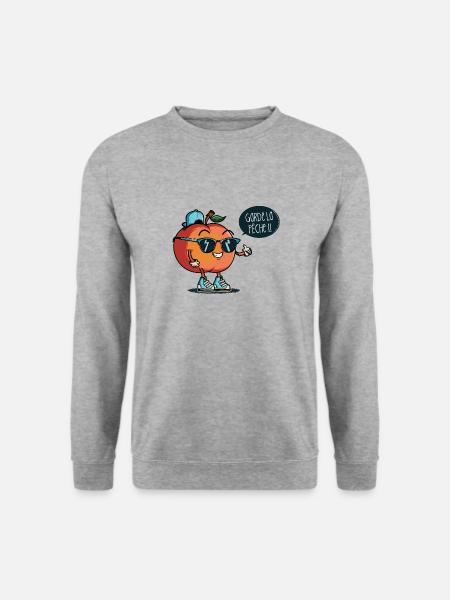 Garde la pêche - Sweat-shirt Unisexe - gris chiné