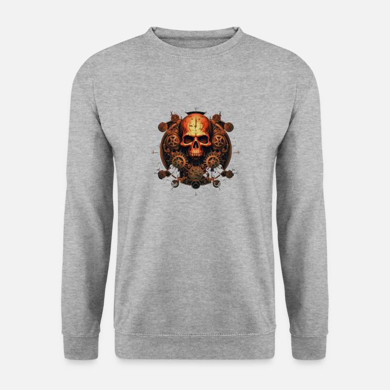Chernobyl atom 9 - Unisex Sweatshirt - salt & pepper
