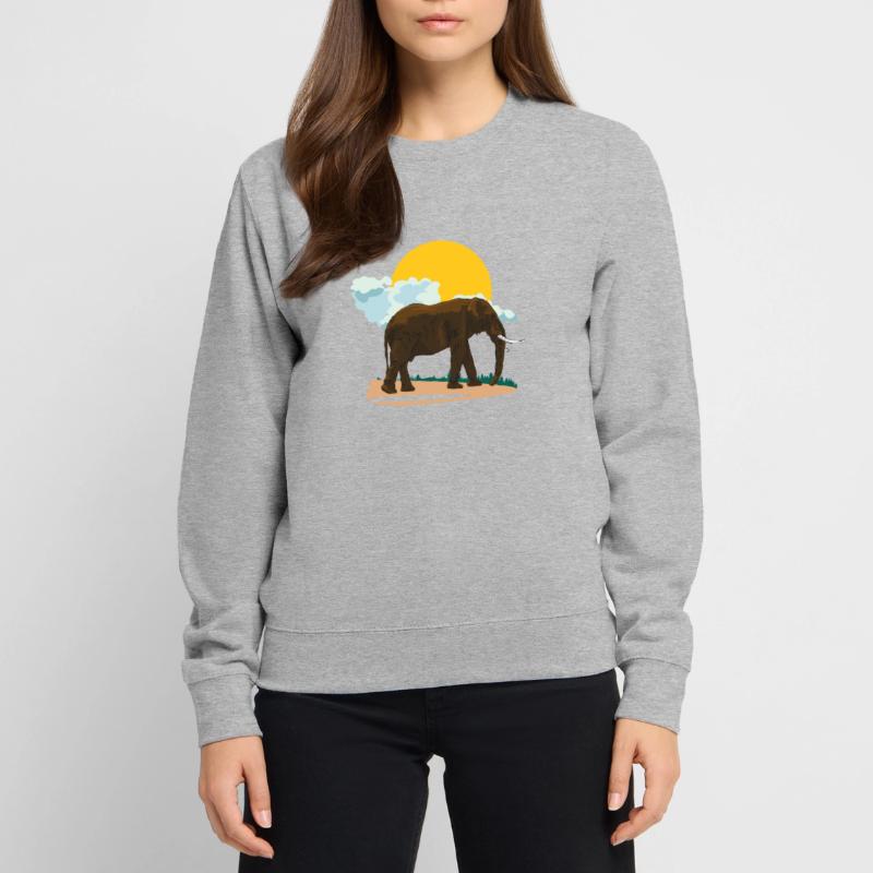 Elefant oder doch Elephant? Unisex Pullover