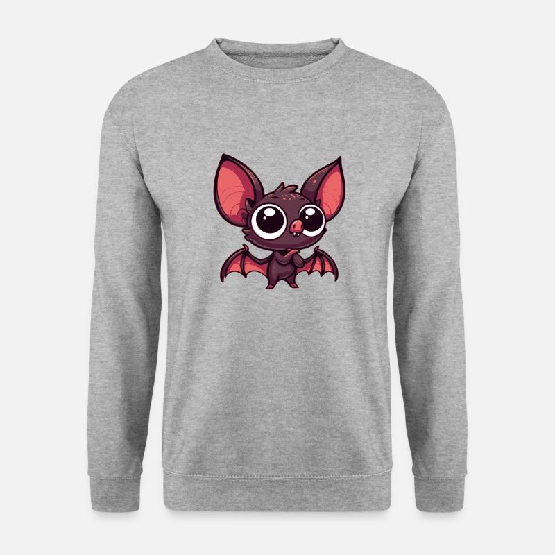 Bébé chauve-souris - Sweat-shirt Unisexe - gris chiné