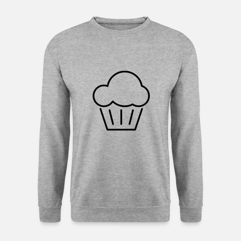 Muffin or cupcake - Unisex Sweatshirt - salt & pepper