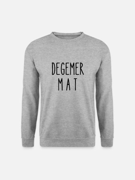 degemer mat - Sweat-shirt Unisexe - gris chiné
