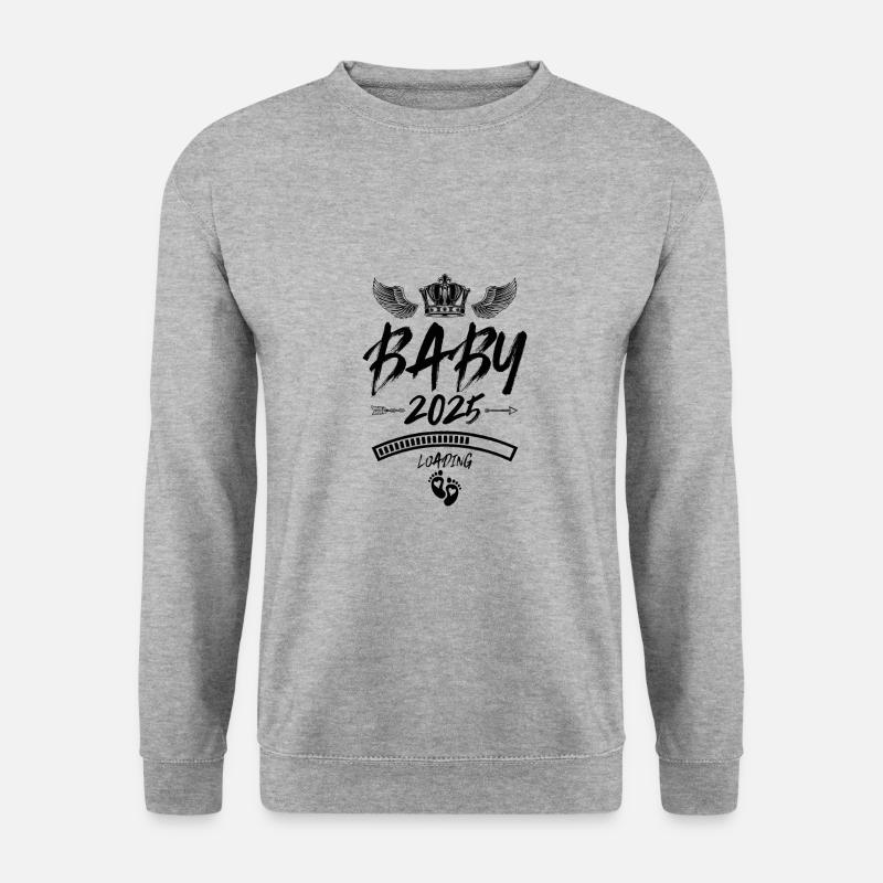 Baby 2025 Loading Saying - Unisex Sweatshirt - salt & pepper