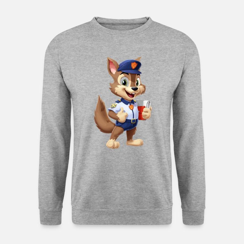 Mail Squirrel - Unisex Sweatshirt - salt & pepper