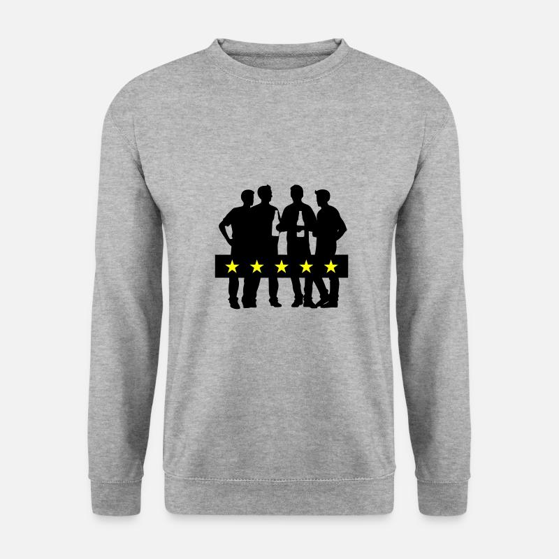 Enterrement de vie de garçon - Sweat-shirt Unisexe - gris chiné