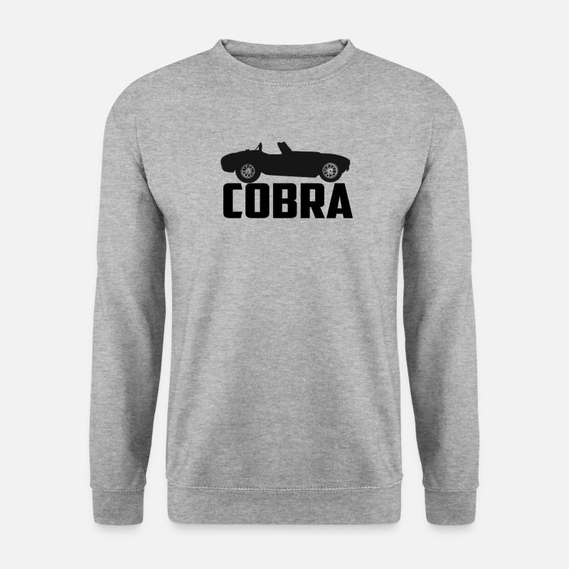 Cobra - ultimate Sportscar - Unisex Pullover - Weißgrau meliert