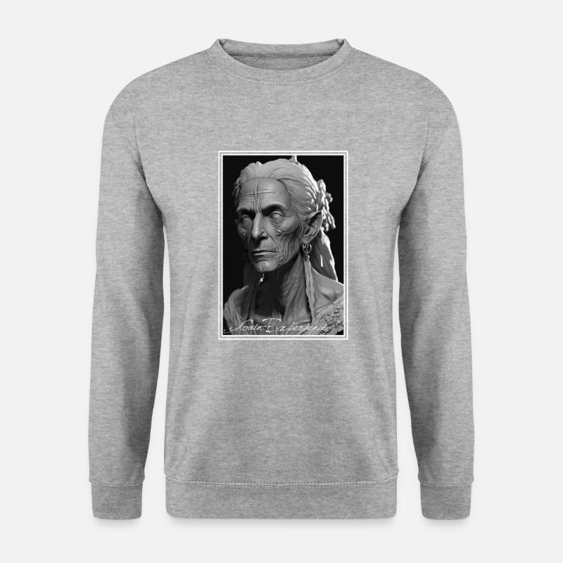 Gain Experience - 3D Render - Unisex Sweatshirt - salt & pepper