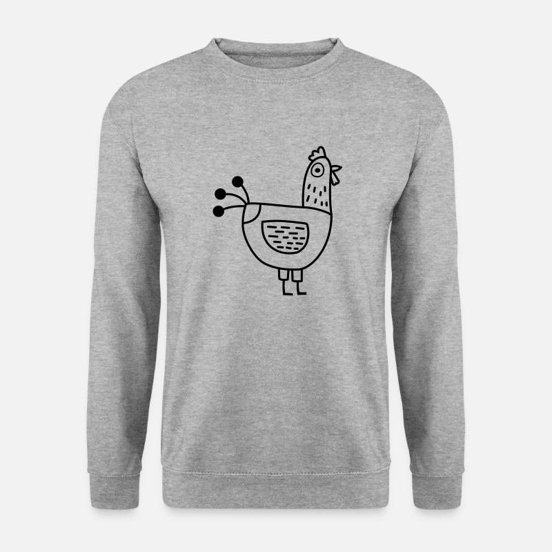chicken - Unisex Sweatshirt - salt & pepper