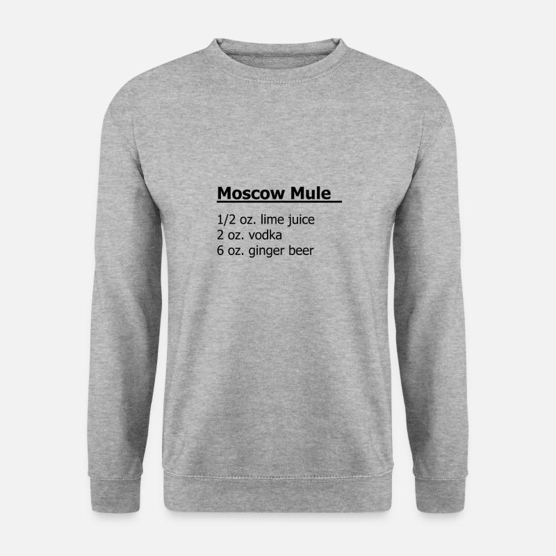 cocktail - Unisex Pullover - Weißgrau meliert