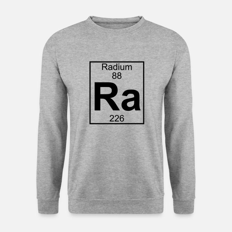 Radium (Ra) (element 88) - Unisex Sweatshirt - salt & pepper