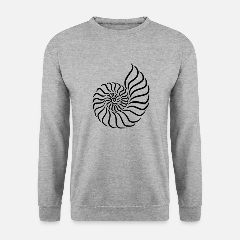 Shell - Unisex Sweatshirt - salt & pepper