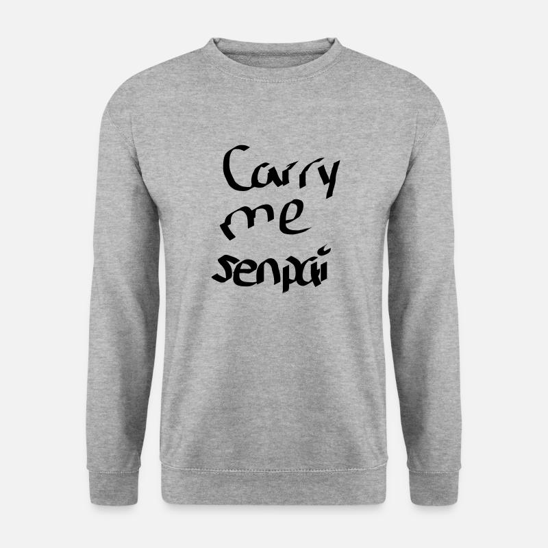 Carry me League - Unisex Pullover - Weißgrau meliert