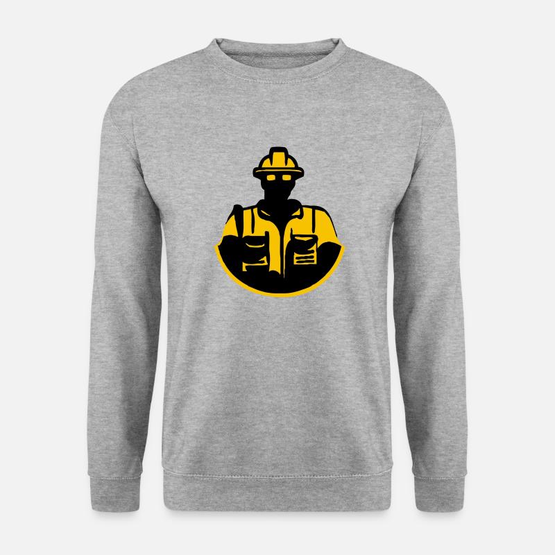 Best Construction Worker - Unisex Sweatshirt - salt & pepper