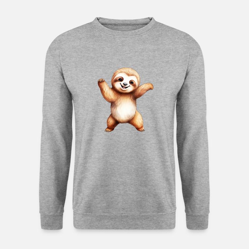 Sloth / Sloth class - Unisex Sweatshirt - salt & pepper