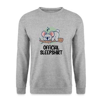Drôle de dicton photo humour drôle idée idée cadeau - Sweat-shirt Unisexe - gris chiné - Devant - Alina (178cm) & Michal (187cm)