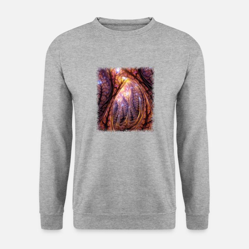 cocoa chocolate fun present idea - Unisex Pullover - Weißgrau meliert