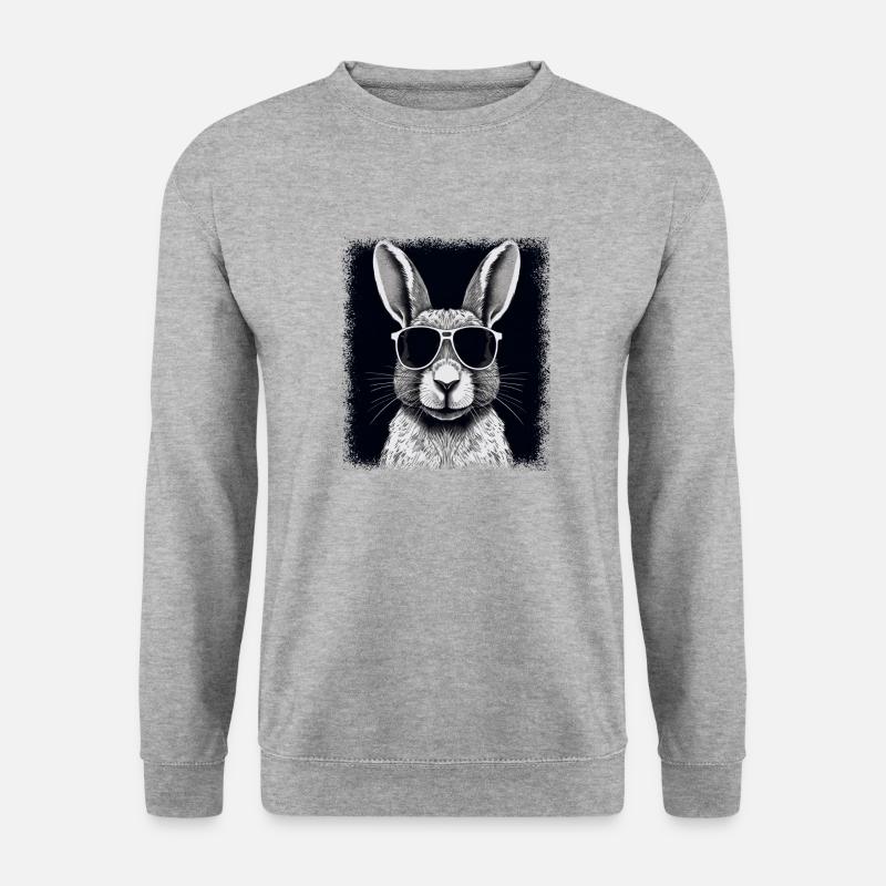 national park christmassy - Unisex Pullover - Weißgrau meliert