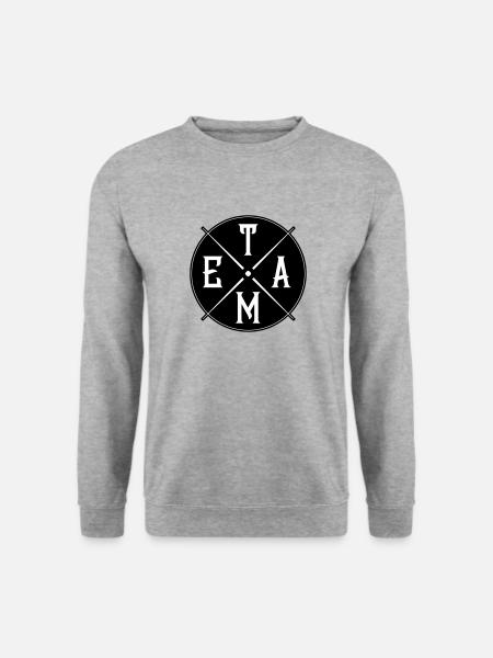 Team Circle - Unisex Sweatshirt - salt & pepper