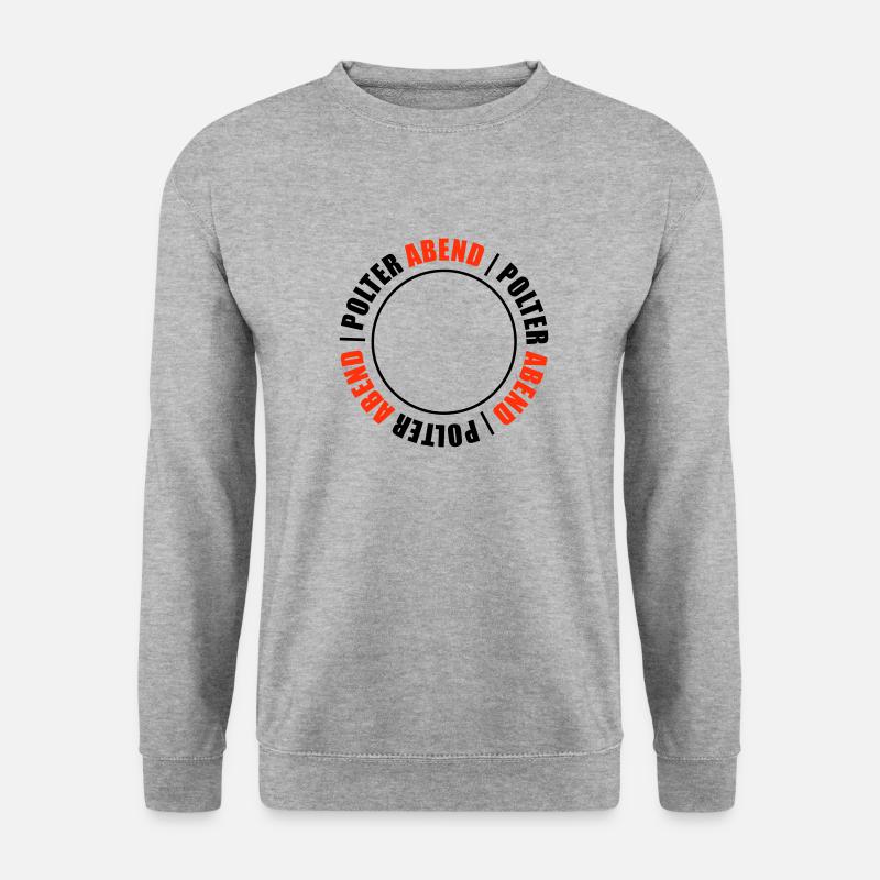 Polterabend Junggesellenabschied - Unisex Pullover - Weißgrau meliert