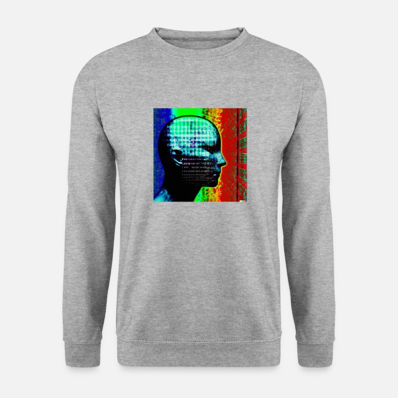 Artificial intelligence - Unisex Sweatshirt - salt & pepper