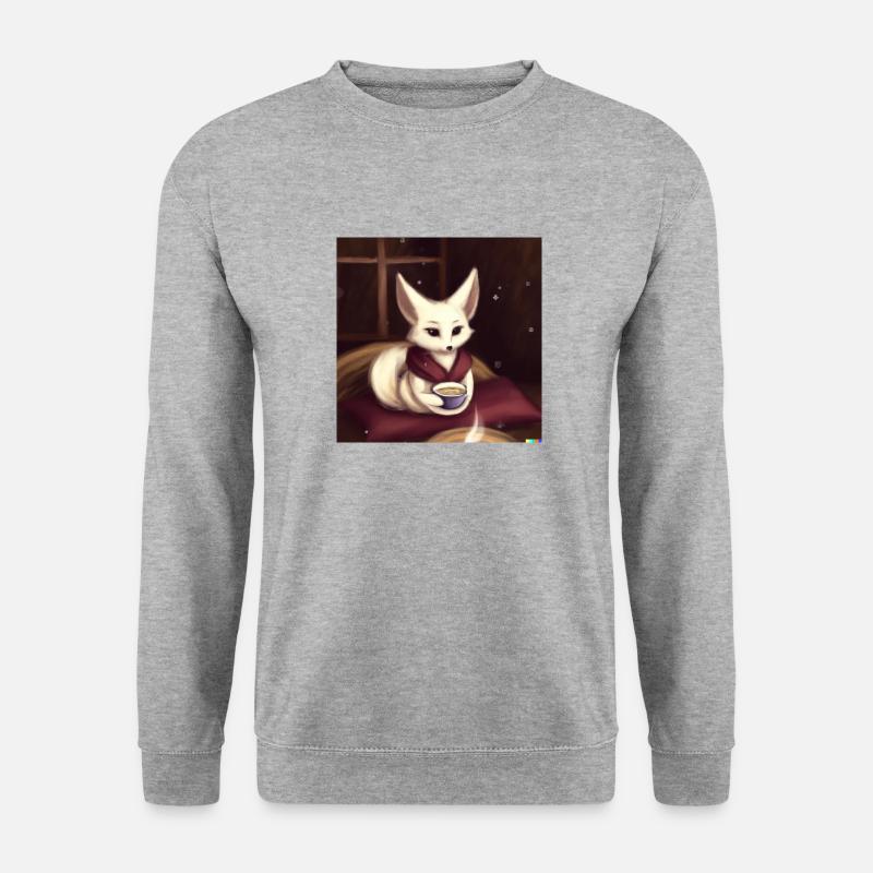Fennek Desert Fox - Unisex Sweatshirt - salt & pepper