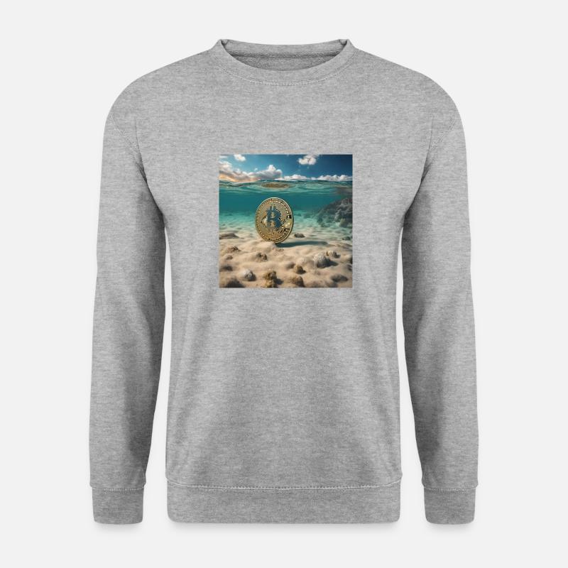 IMG 3768 - Unisex Pullover - Weißgrau meliert