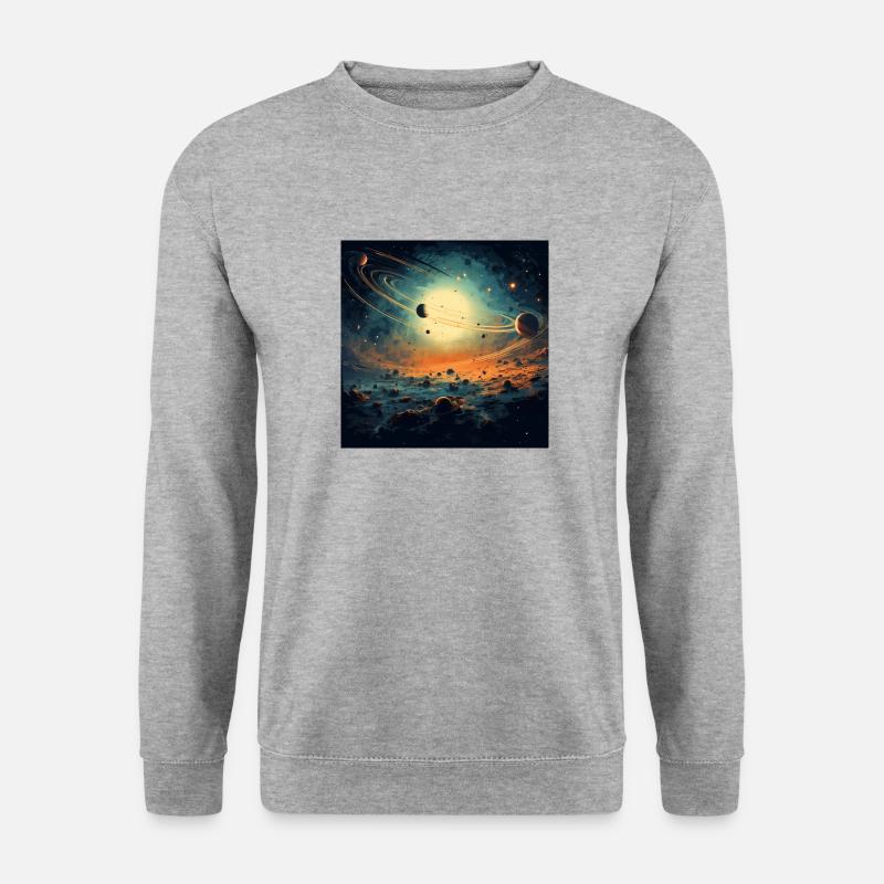 Solar System, Multiverse, Universe - Unisex Sweatshirt - salt & pepper