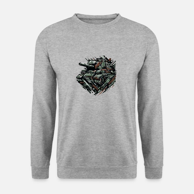 Armored Assault Construct - Unisex Sweatshirt - salt & pepper