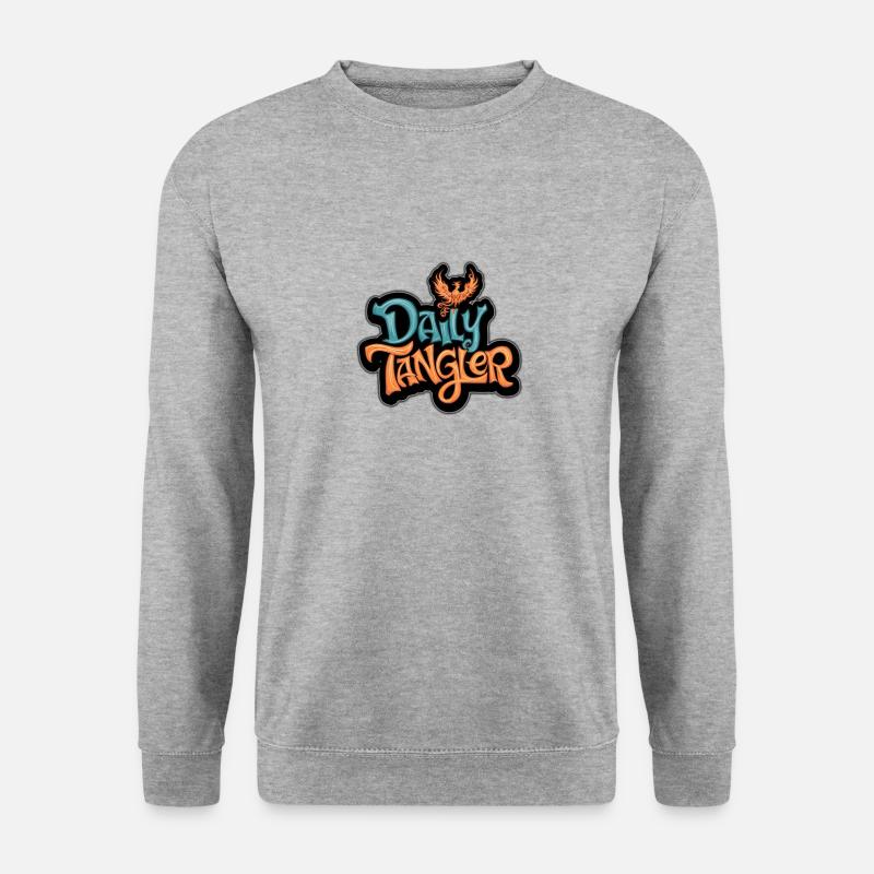 Daily Tangler 2024 - Unisex Pullover - Weißgrau meliert