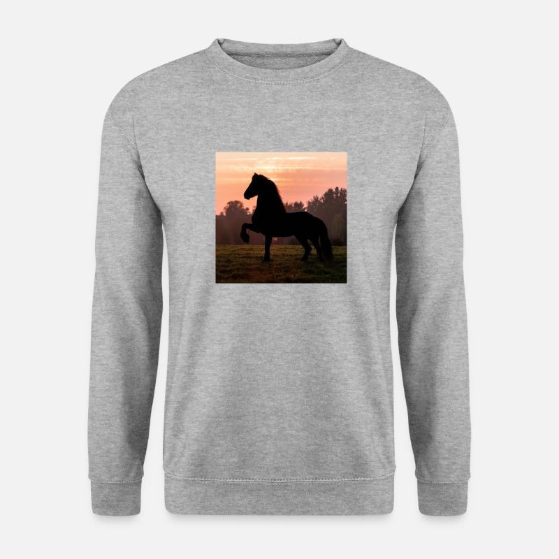 Friesian Morning - Unisex Pullover - Weißgrau meliert