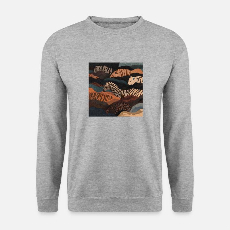 Diversity - Unisex Pullover - Weißgrau meliert