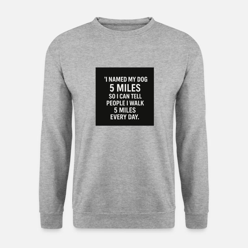 67A3264C F2AE 4A0E ABFC A83DD9500223 - Unisex Pullover - Weißgrau meliert