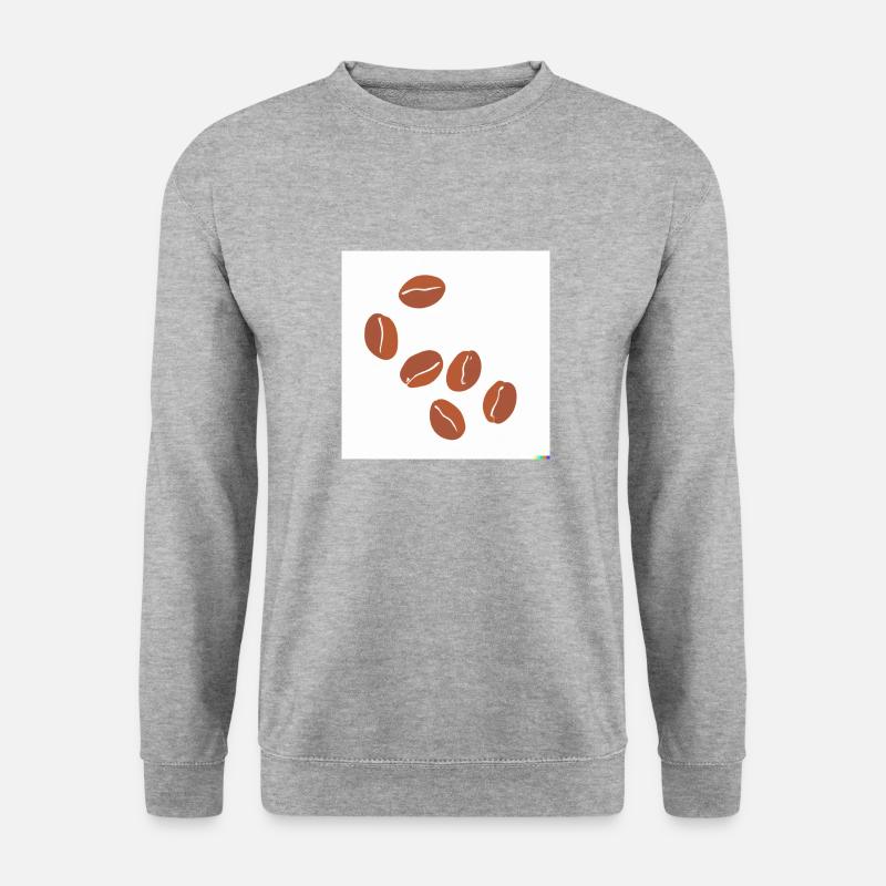 Beans 2 - Unisex Pullover - Weißgrau meliert