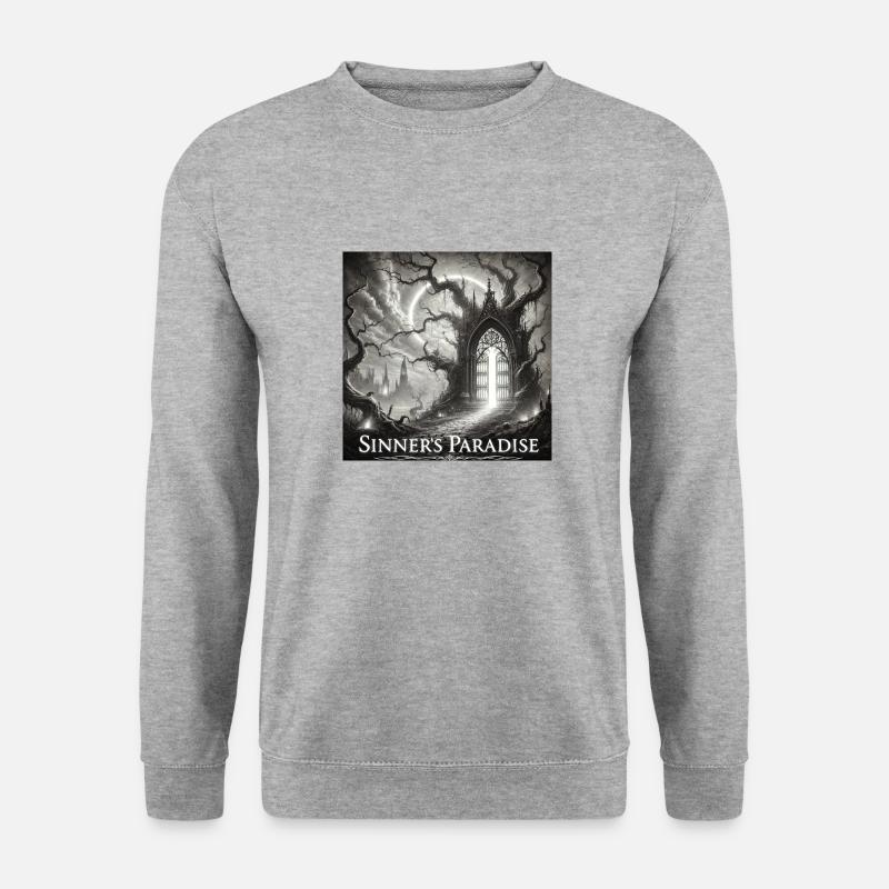 Sinners Paradise - Unisex Pullover - Weißgrau meliert