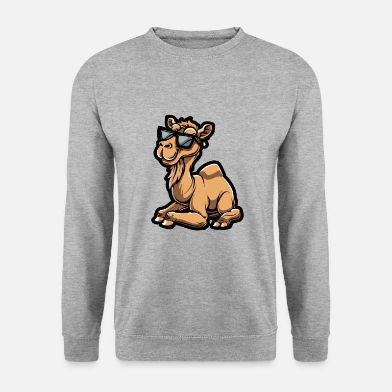 Camel Cool Comic - Unisex Sweatshirt - salt & pepper