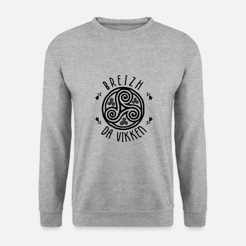 Breizh da viken - Unisex Sweatshirt - salt & pepper