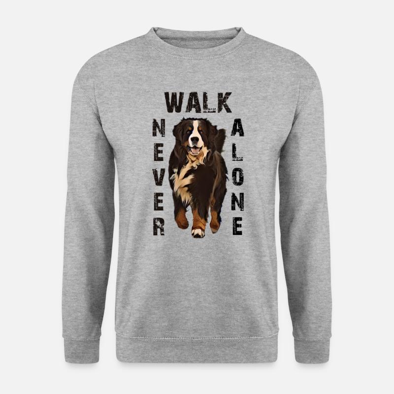Bernese mountain dog - Unisex Sweatshirt - salt & pepper
