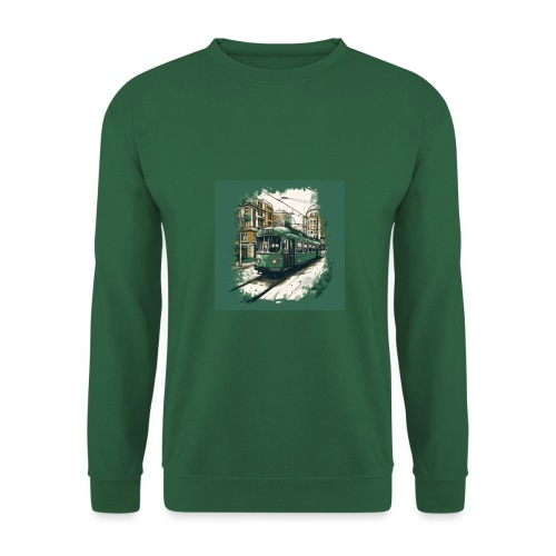 Fictieve Groene Tram#3 - Uniseks sweater