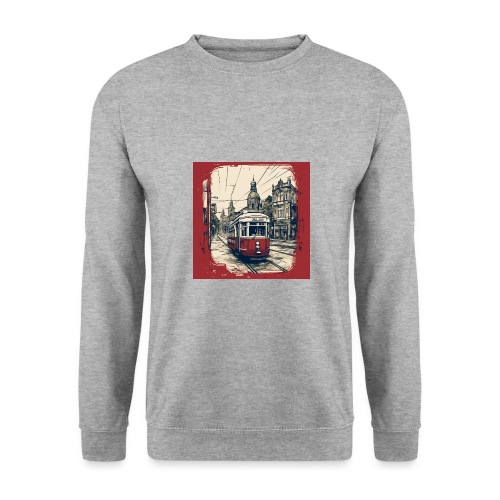 Fictieve Rode Tram #4 - Uniseks sweater