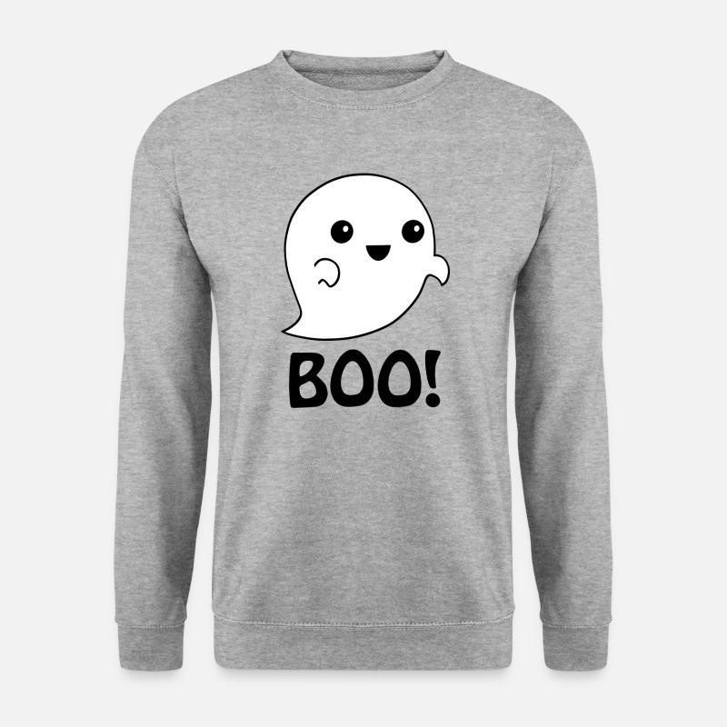Cute ghost. - Unisex Sweatshirt - salt & pepper