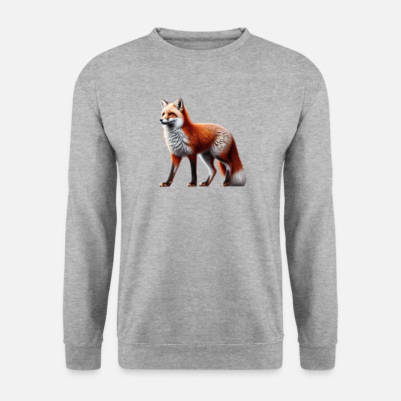Fox - Unisex Sweatshirt - salt & pepper