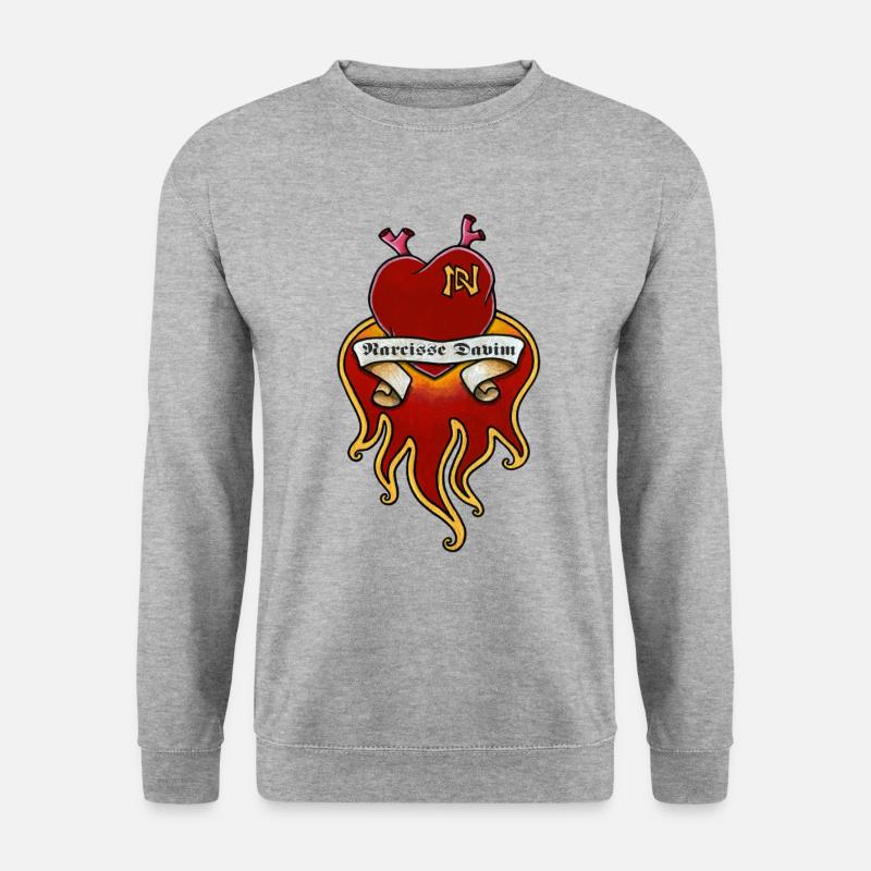 HEART - Unisex Sweatshirt - salt & pepper