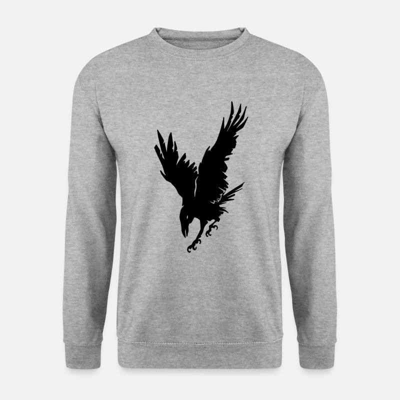 Crow - Unisex Sweatshirt - salt & pepper