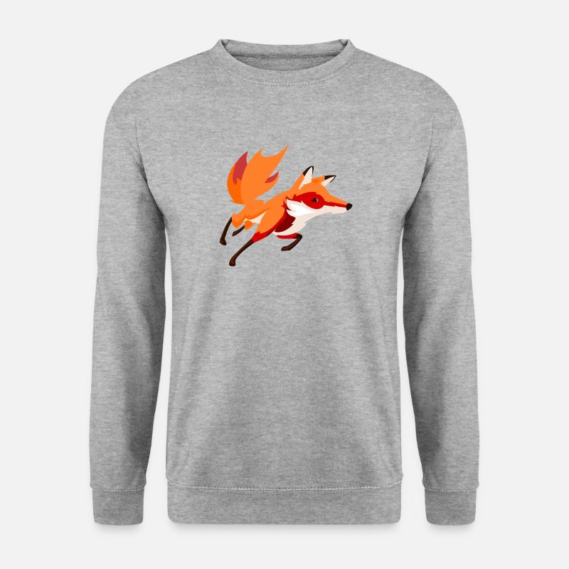 Fox - Unisex Sweatshirt - salt & pepper
