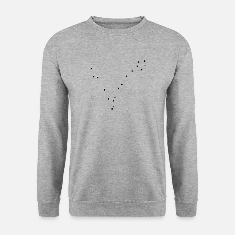 Pisces - Unisex Pullover - Weißgrau meliert