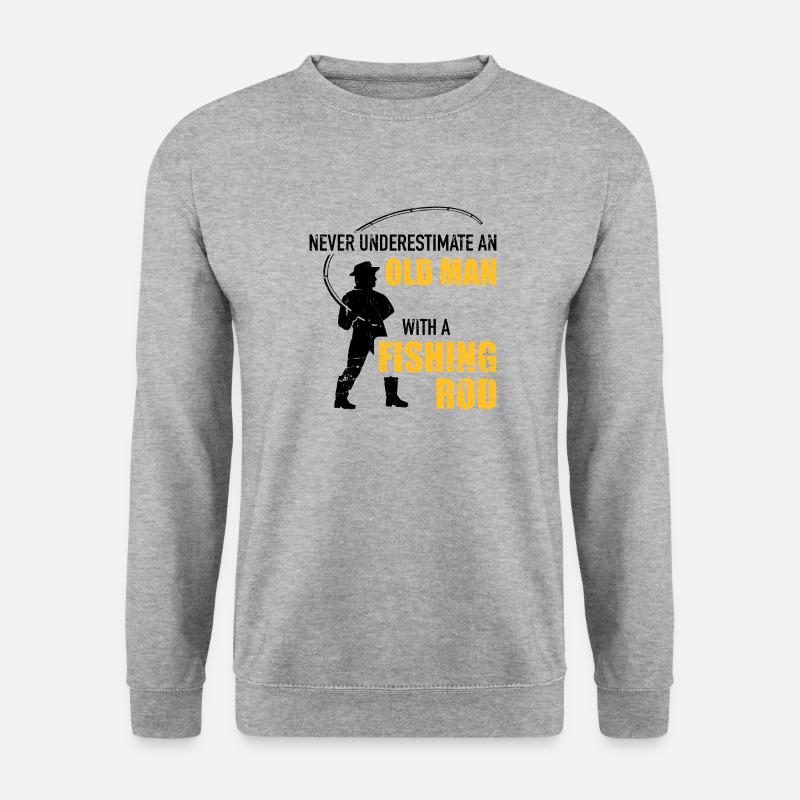 fishing - Unisex Sweatshirt - salt & pepper