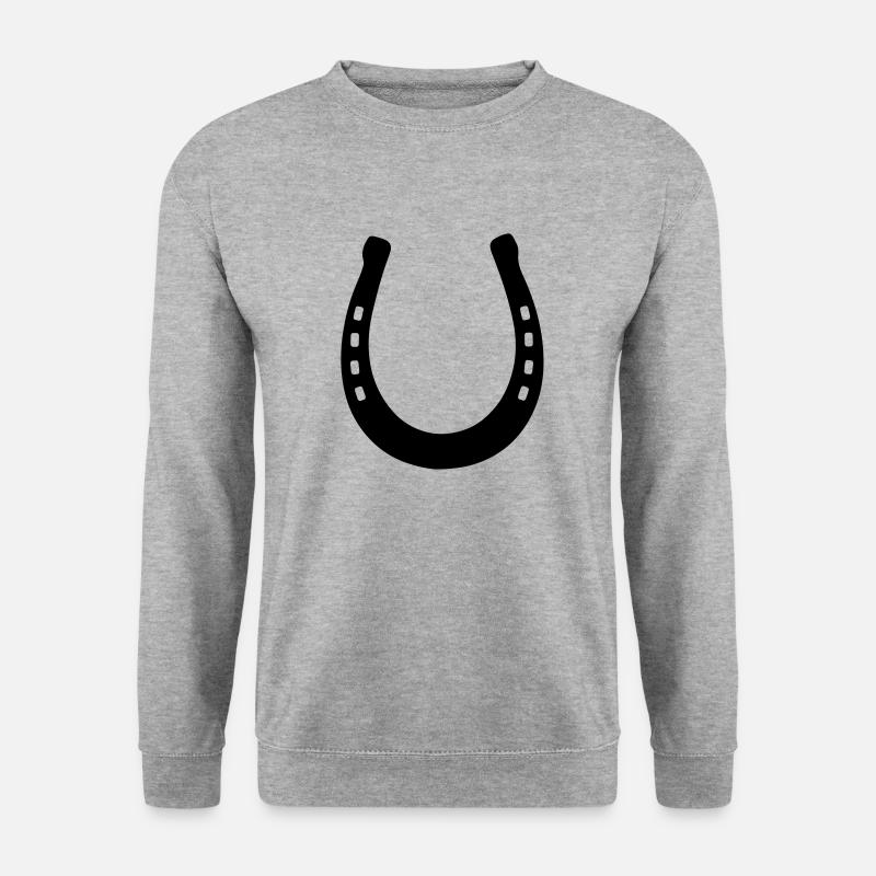 Horseshoe - Unisex Sweatshirt - salt & pepper
